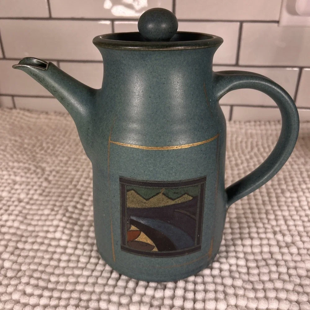 Handmade Pottery Teapot by Paul Laird Green 8